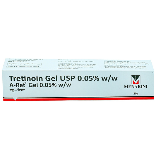 Tretinoin Gel 0.05% (pack of 3)