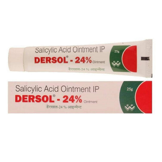 Dersol 24% - Tube Of 25 G Ointment (pack of 1)