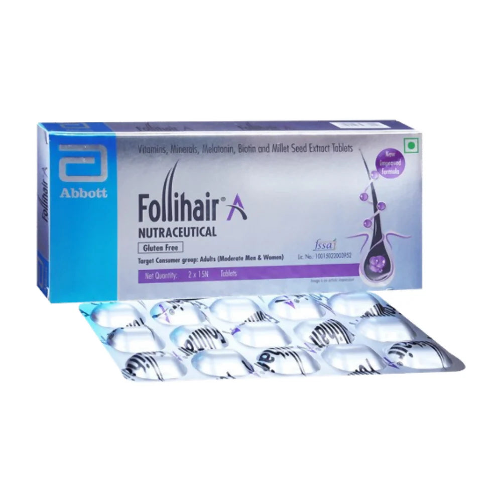 Follihair A Tablets Gluten Free