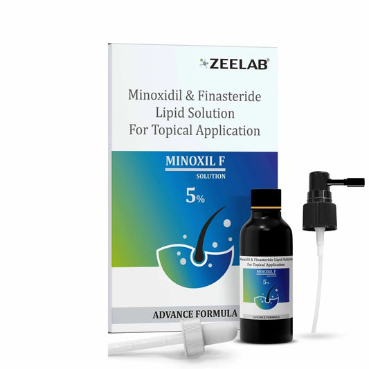 Zeelab Hair Loss Solution 60ml for Baldness Stimulates Hair Regrowth in Men