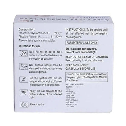Amrolstar Nail Fungal Lacquer 2.5ml Lacquer Nail Anti - Fungal Nail Treatments